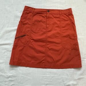 Eddie Bauer Women's Rust Mini Skirt